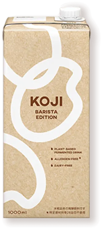 源自日本的植物奶 KOJI BARISTA EDITION